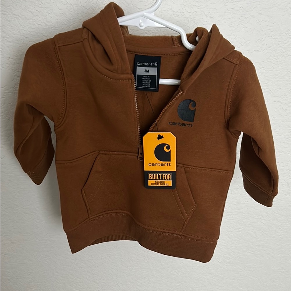 Carhartt Brown Kids Hoodie